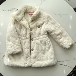 Juicy Couture Toddler Faux Fur Coat - 4T
